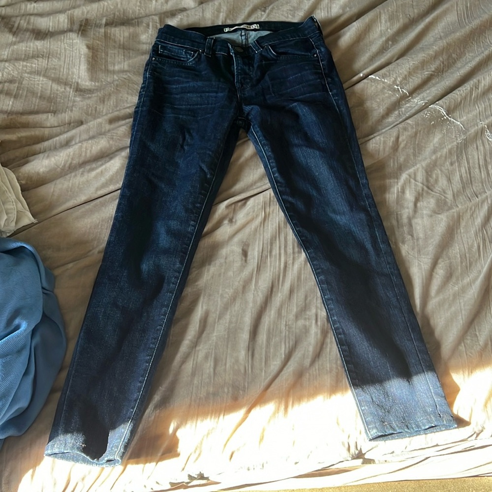 J brand eclipse blue skinny leg jeans sz 25